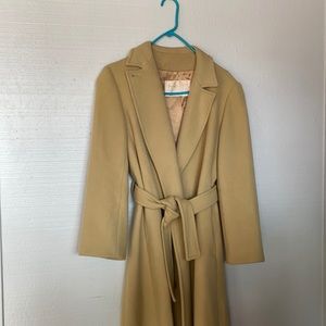 Vintage Pendleton wool trench coat